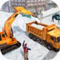 雪地挖掘机模拟器