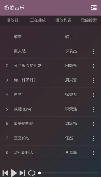 黎歌音乐截图