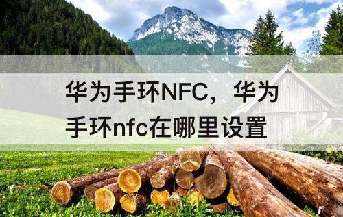 华为手环NFC，华为手环nfc在哪里设置