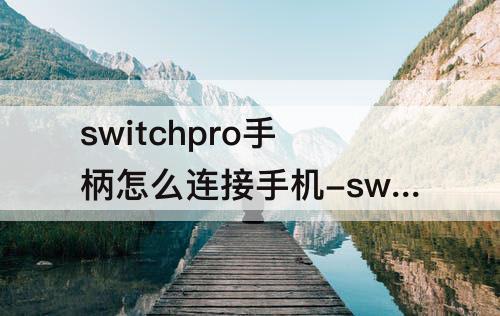 switchpro手柄怎么连接手机-switchpro手柄怎么连接手机蓝牙