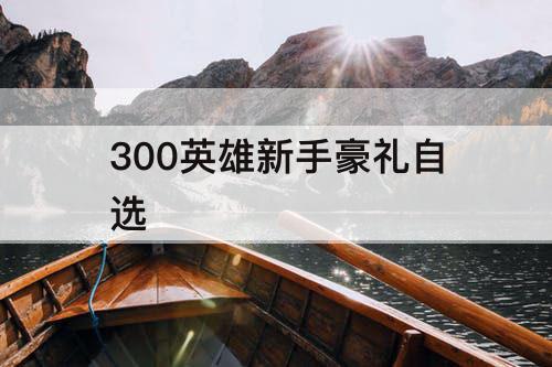 300英雄新手豪礼自选