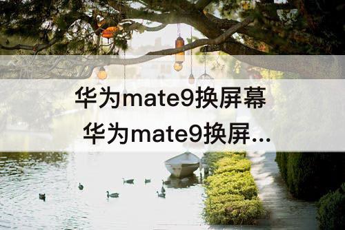 华为mate9换屏幕 华为mate9换屏幕总成不带框教程