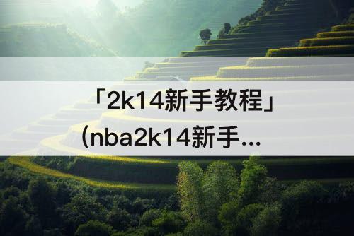 「2k14新手教程」(nba2k14新手教程)